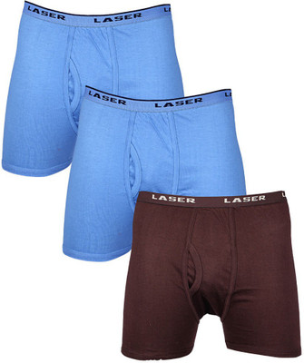 

Laser X Men's Trunks, Dark brown;sky