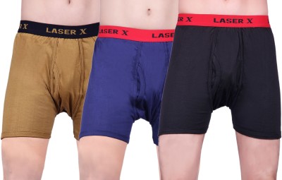 

Laser X Premium H Men' Trunks, Black;blue