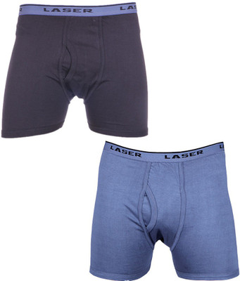 

Laser X Men's Trunks, Black;dark blue