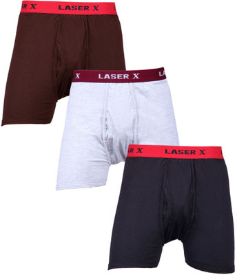 

Laser X Men's Trunks, Black;coffee;grey
