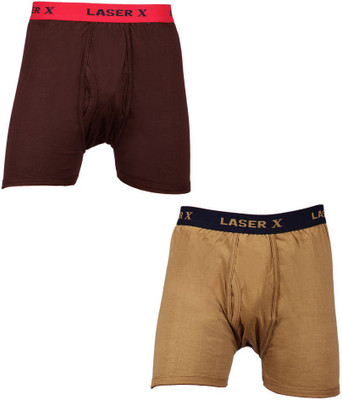 

Laser X Men's Trunks, Coffee;light brown