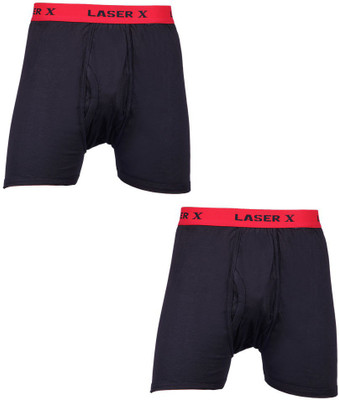 

Laser X Men's Trunks, Black