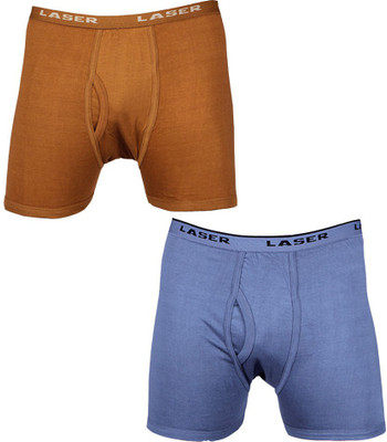 

Laser X Men's Trunks, Brown;dark blue