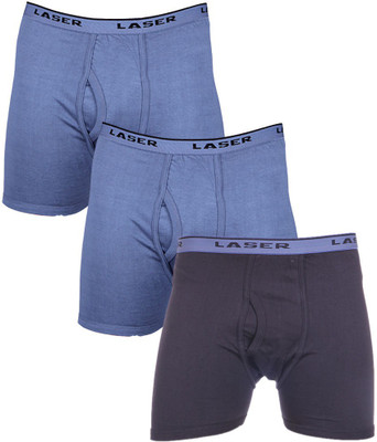 

Laser X Men's Trunks, Black;blue