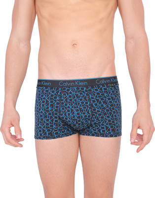 

Calvin Klein Hip Trunk Men's Trunks, Blue;brown