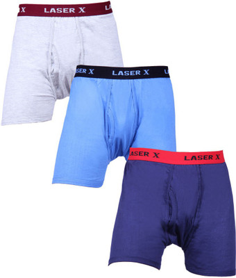 

Laser X Men's Trunks, Grey;light blue;sky