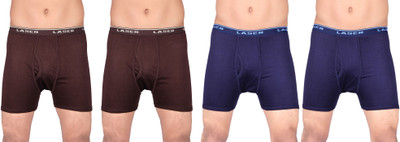 

Laser X Superb Men's Trunks, Coffee;navy