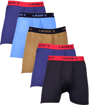 

Laser X Men's Trunks, Black;blue;brown;sky