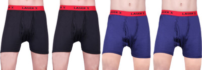 

Laser X Super H Men's Trunks, Black;navy