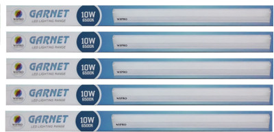 

Wipro 10W-2 Feet-Tube Light Straight Linear LED Tube Light(White, Pack of 5)