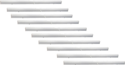 EPSORI Led Tube Light Jeyx T5 10watt 2feet 6500k White Set of 10 Straight Linear LED Tube Light(White, Pack of 10)