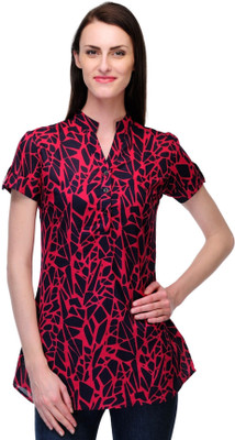 

Stilestreet Printed Women's Tunic, Red