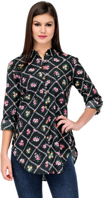 

Stilestreet Floral Print Women's Tunic, Multicolor