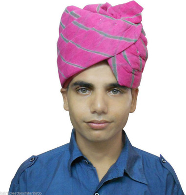 

Kalra Creations Solid Pagri, Pink