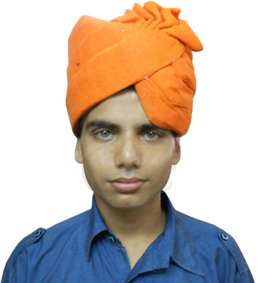 

Kalra Creations Solid Rajasthani, Orange