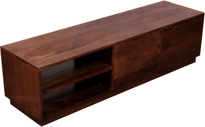 Induscraft Solid Wood TV Entertainment Unit(Finish Color - LIGHT EXPRESSO (103))