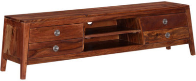 

The Attic Solid Wood TV Entertainment Unit(Finish Color - Provincial Teak)