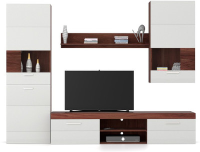 Urban Ladder Syracuse Engineered Wood TV Entertainment Unit(Finish Color - Dark Walnut)