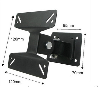 

FKU LED LCD PLASMA TV Wall Mount 10" to 26" Movable with Capacity upto 15kg Fixed TV Mount