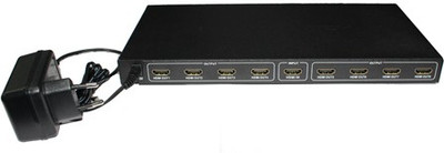 

Tejlite HS-1x8 HDMI SPLITTER(Black, For PlayStation, 0 m)