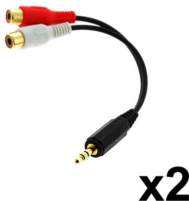 

C&E TV-out Cable CNE63119B(Red & White, For TV, 0.1524 m)