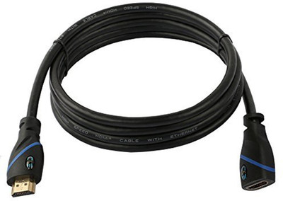 

C&E TV-out Cable High Speed HDMI Extension Cable Male to Female, 6 Feet, 10 Pack(Black, For Xbox, 1.8288 m)