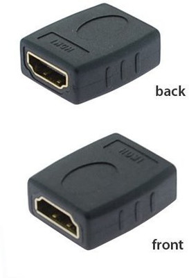 

C&E TV-out Cable Damomon 180 Degree HDMI Female To HDMI Female Adapter Coupler(Black, For Projector)