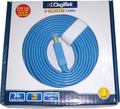 

Digitek TV-out Cable DC3MHD(Blue, For Computer)