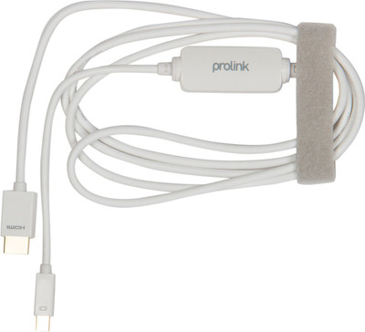 

Prolink TV-out Cable PMM340-0200(White, For MacBook)