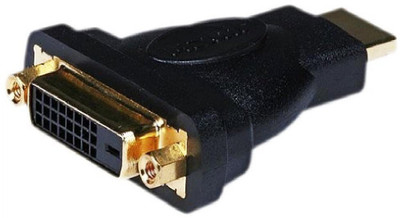 

C&E CNE63201 HDMI Male to DVI-D Female Adapter CNE63201(Black, For TV, 0.0635 m)