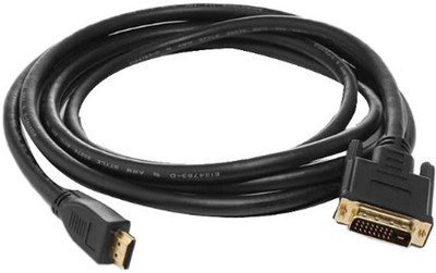 

C&E TV-out Cable 15-Feet HDMI to DVI D Cable(Black, For Computer, 4.572 m)