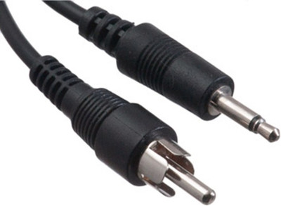 

Krown RCA Male to 3.5 MM Male 1.5 Meter Cab-MX-591(Black, For Computer, 1.5 m)