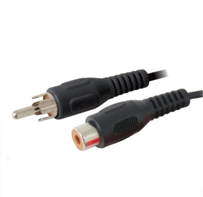 

Krown 1 RCA Male to 1 RCA Female 1.5 Meter Cab-MX-778(Black, For Computer, 1.5 m)