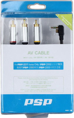 

Universal Games TV-out Cable PSP-150(Black, For PSP, 1 m)