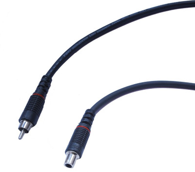 

Krown TV-out Cable Cab-137-RCM-RCF-1.5M RCA Male to RCA Female 1.5Meter(Black, For DVD, 1.5 m)