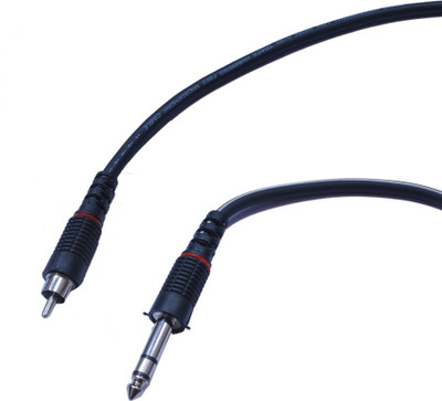 

Krown TV-out Cable RCA Male to 6.3MM Stereo Male 15 Meter(Cable, For DVD, 15 m)