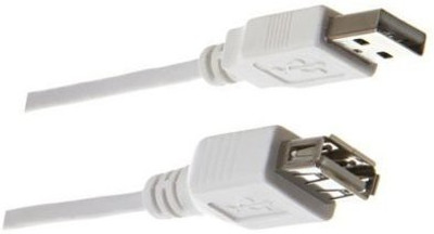 

C&E TV-out Cable 3-Feet USB 2.0 A Male to A Female Extension(White, For Computer)