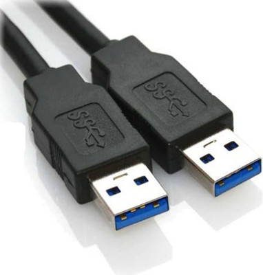 

C&E TV-out Cable 6 feet USB 3.0 A Male to A Male Cable Black [Personal Computers](Black, For Computer)