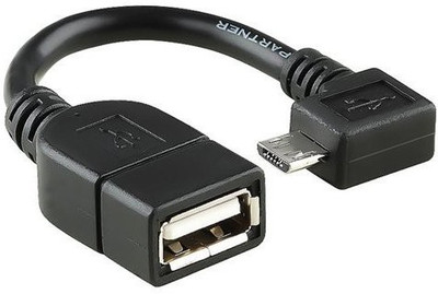 

C&E TV-out Cable Sanoxy C&E CNE16187 Micro USB OTG to USB 2.0 Adapter(Black, For Mobile)