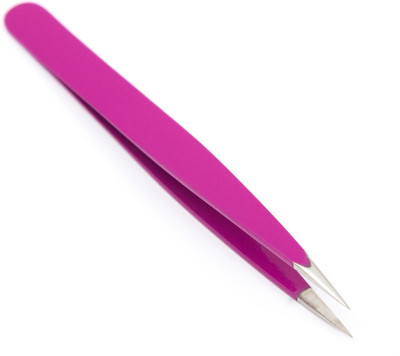 

Svayam Stainless Steel Pointed Elegant Tweezers - Bold Pink