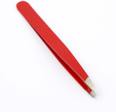 

Svayam Elegant Tweezers - Glossy Red - Stainless Steel - Slant