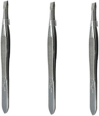 

Panashe Stainless Steel Travel Twizzer & Plucker Pack Of 3