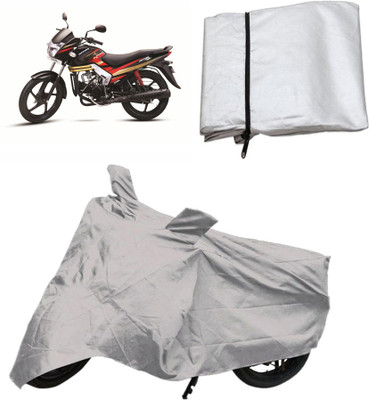 

Capeshoppers Two Wheeler Cover for Mahindra(Silver)
