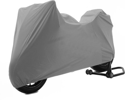 KDP Trader Two Wheeler Cover for Bajaj(Pulsar 180 DTS-i, Grey)