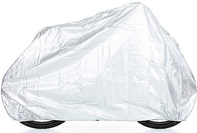 

Silvertech Two Wheeler Cover for Universal For Bike(Silver)