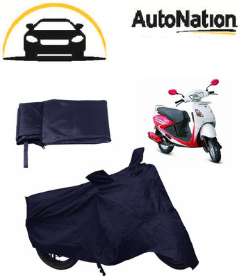 

Autonation Two Wheeler Cover for Hero(Pleasure, Blue)
