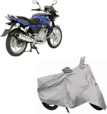 

Shengshou Two Wheeler Cover for Bajaj(Pulsar 150 DTS-i, Silver)