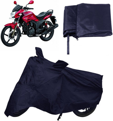 

Capeshoppers Two Wheeler Cover for Hero(Blue)
