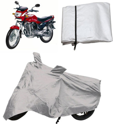 

Capeshoppers Two Wheeler Cover for Hero(Silver)