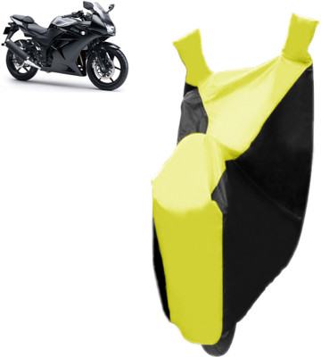 

Next Zone Two Wheeler Cover for Kawasaki(Ninja 250, Yellow, Black)